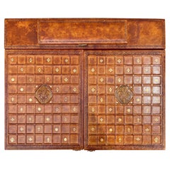 Italian Embossed Leather Desk Blotter