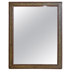 Italian, Emilia Romagna, Faux Marble Painted Wall Mirror, ca. 1700