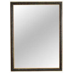 Italian, Emiliana, LXIV Period Faux Marble Painted & Gilded Mirror, Early 18th C