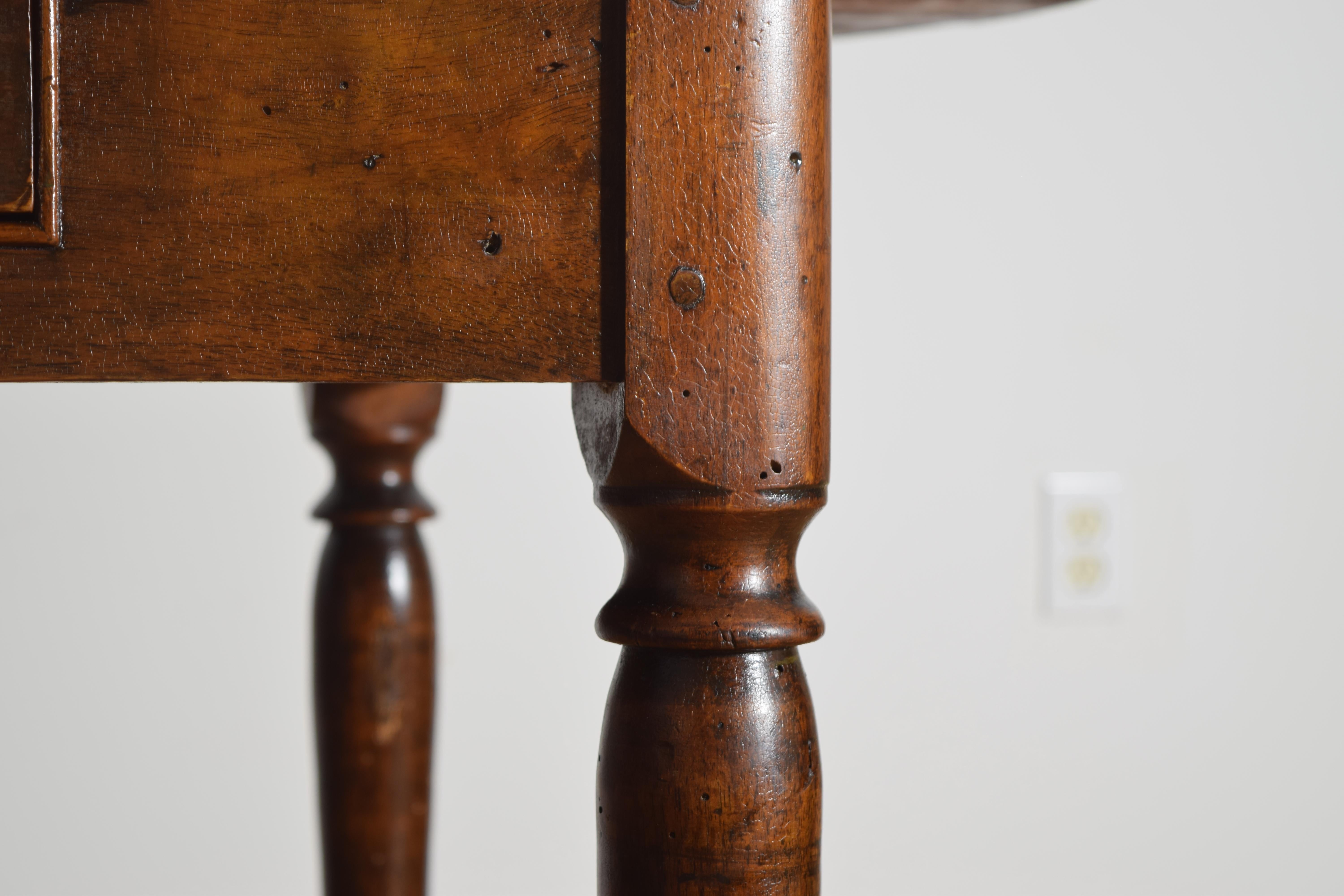 Italiana, Emiliana, Período LXIV Mesa de centro/comedor ovalada de nogal de 1 cajón, ca.1725 principios del siglo XVIII en venta
