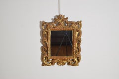 Italian, Emiliana, Rococo Period Carved Giltwood Mirror, mid 18th century