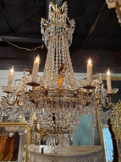 Italian Empire Basket chandelier
