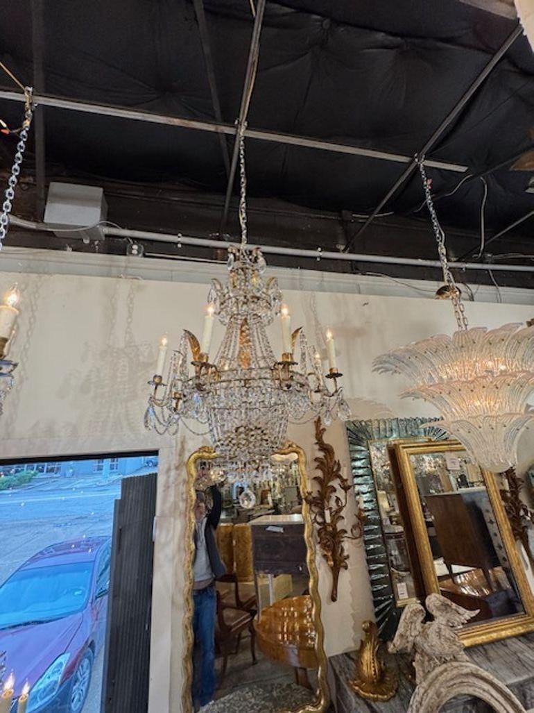 Lampadario a cesto Impero italiano In condizioni buone in vendita a Dallas, TX