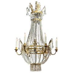 Italian Empire Basket Chandelier