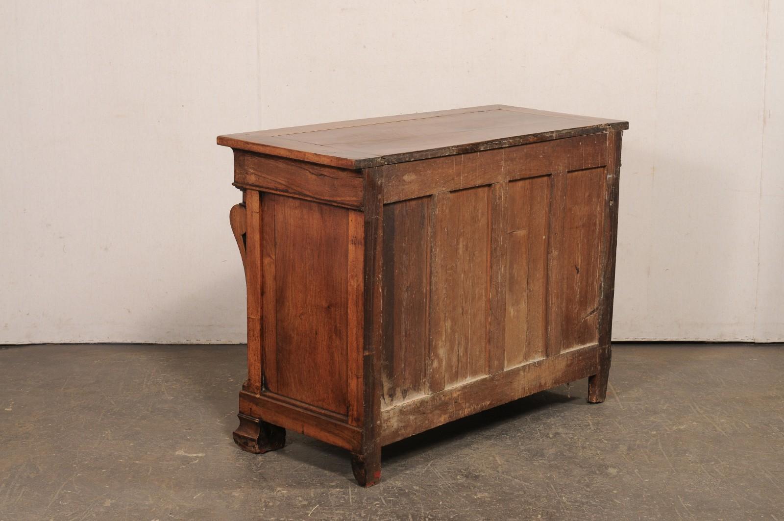 Cassettone Impero italiano a 4 cassetti, XIX secolo. in vendita 4