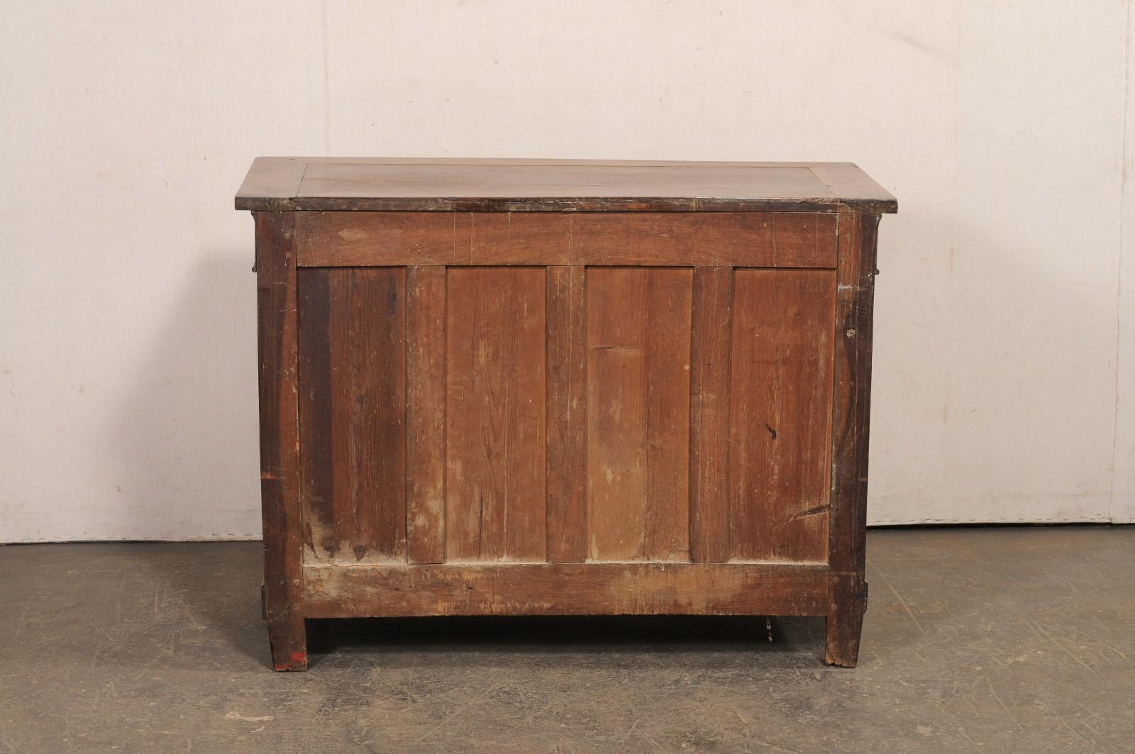 Cassettone Impero italiano a 4 cassetti, XIX secolo. in vendita 3