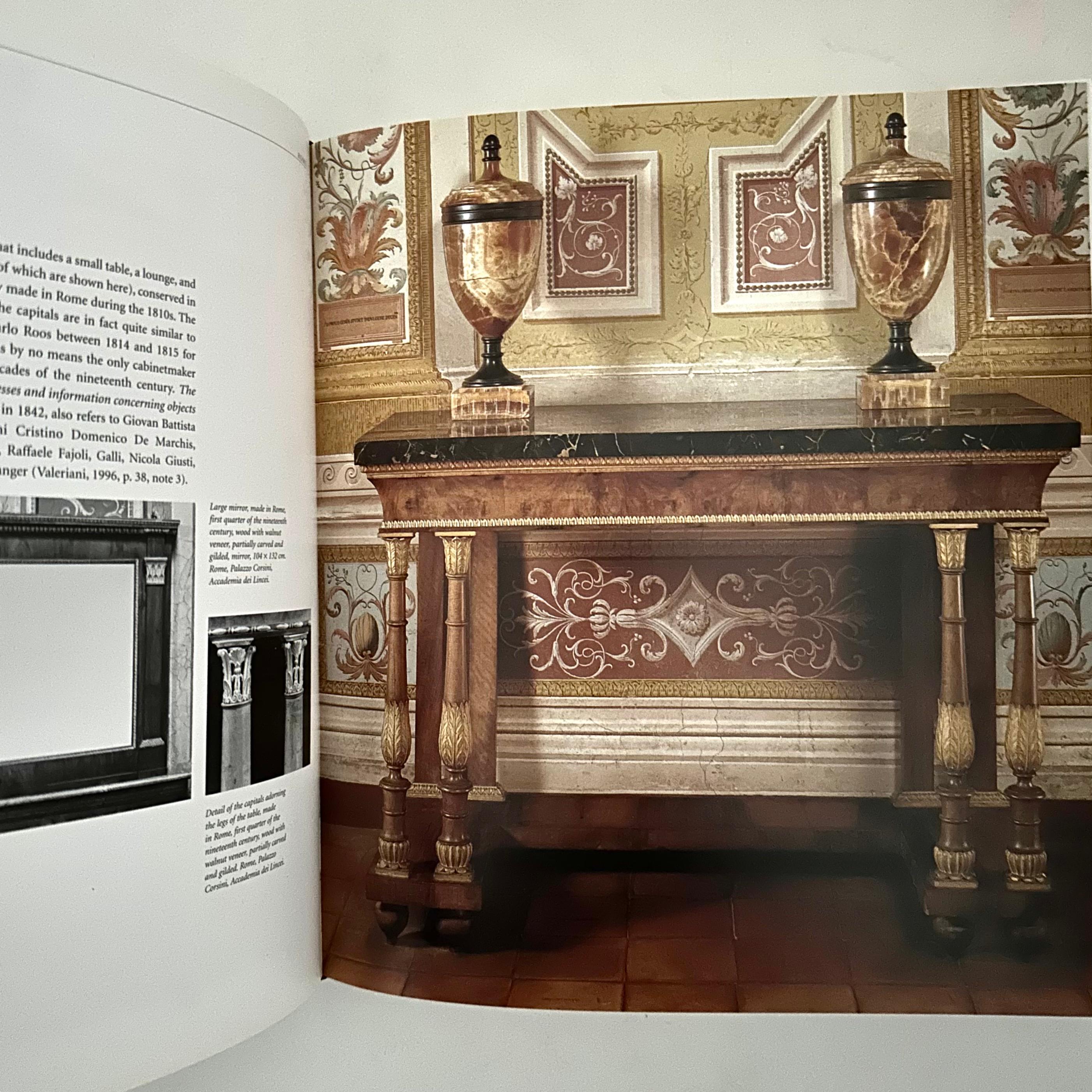Italian Empire Furniture, Furnishings and Interior Design 1800 -1843

Published by Rizzoli, New York / Philadelphia, 1998. Hard Cover in Slipcase. First Printing. 

Napoleon's arrival in Italy in the late 18th century had far-reaching effects on the