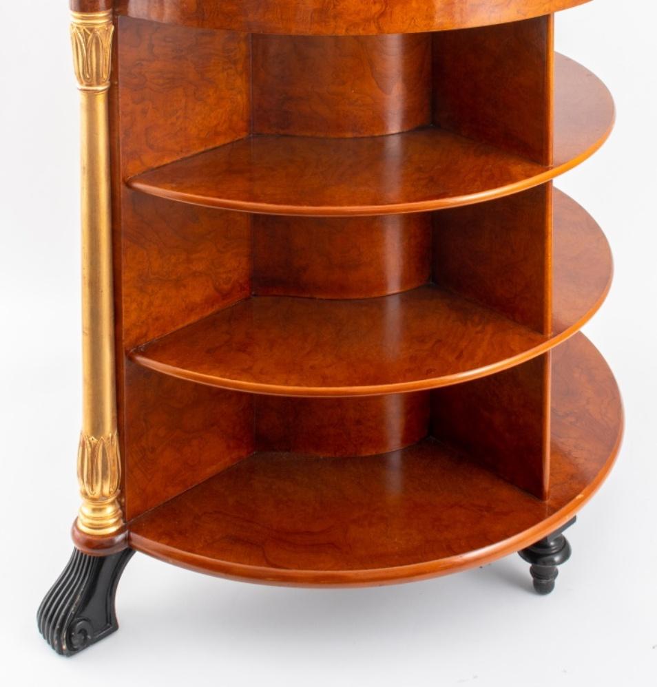 20th Century Italian Empire Revival Circular Desk For Sale