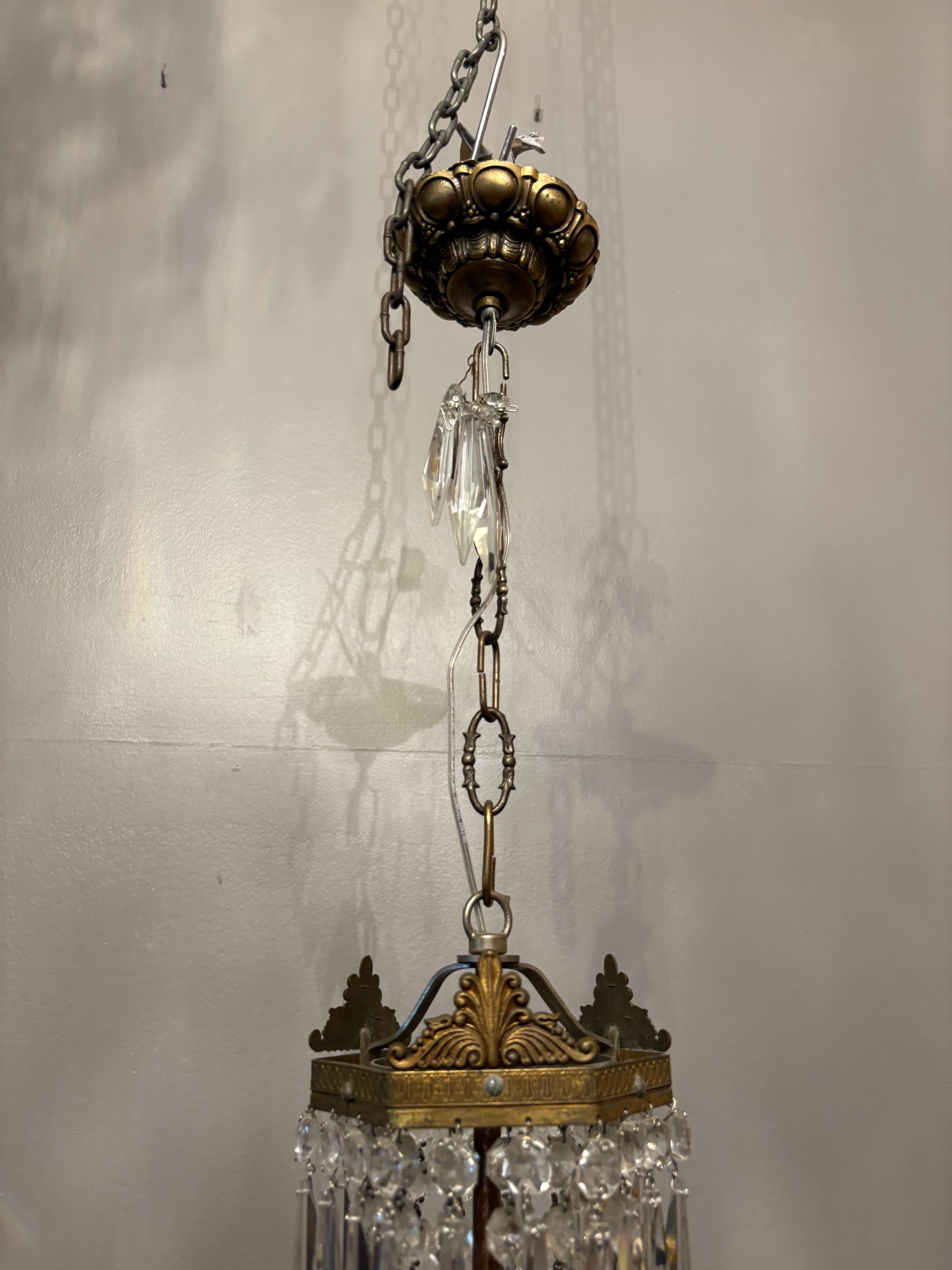Lampadario italiano in stile impero in vendita 2