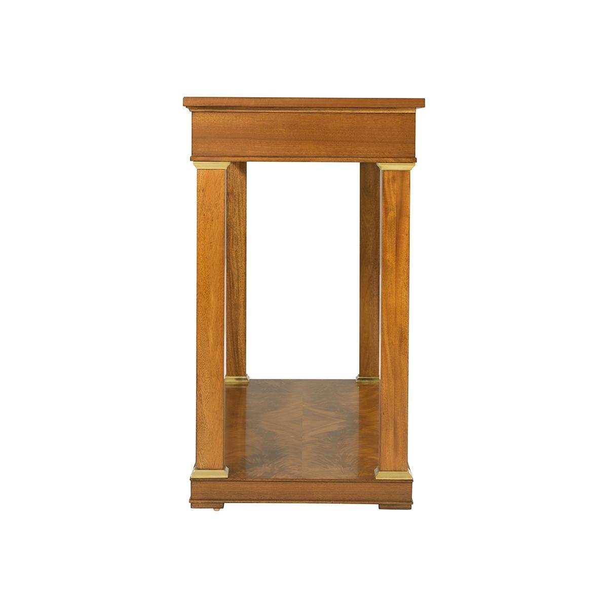 Neoclassical Italian Empire Style Console Table For Sale