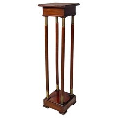 Pedestales de madera