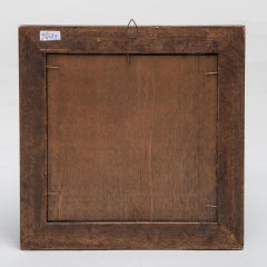 Little Italian Enamel on Copper Signed Amurri