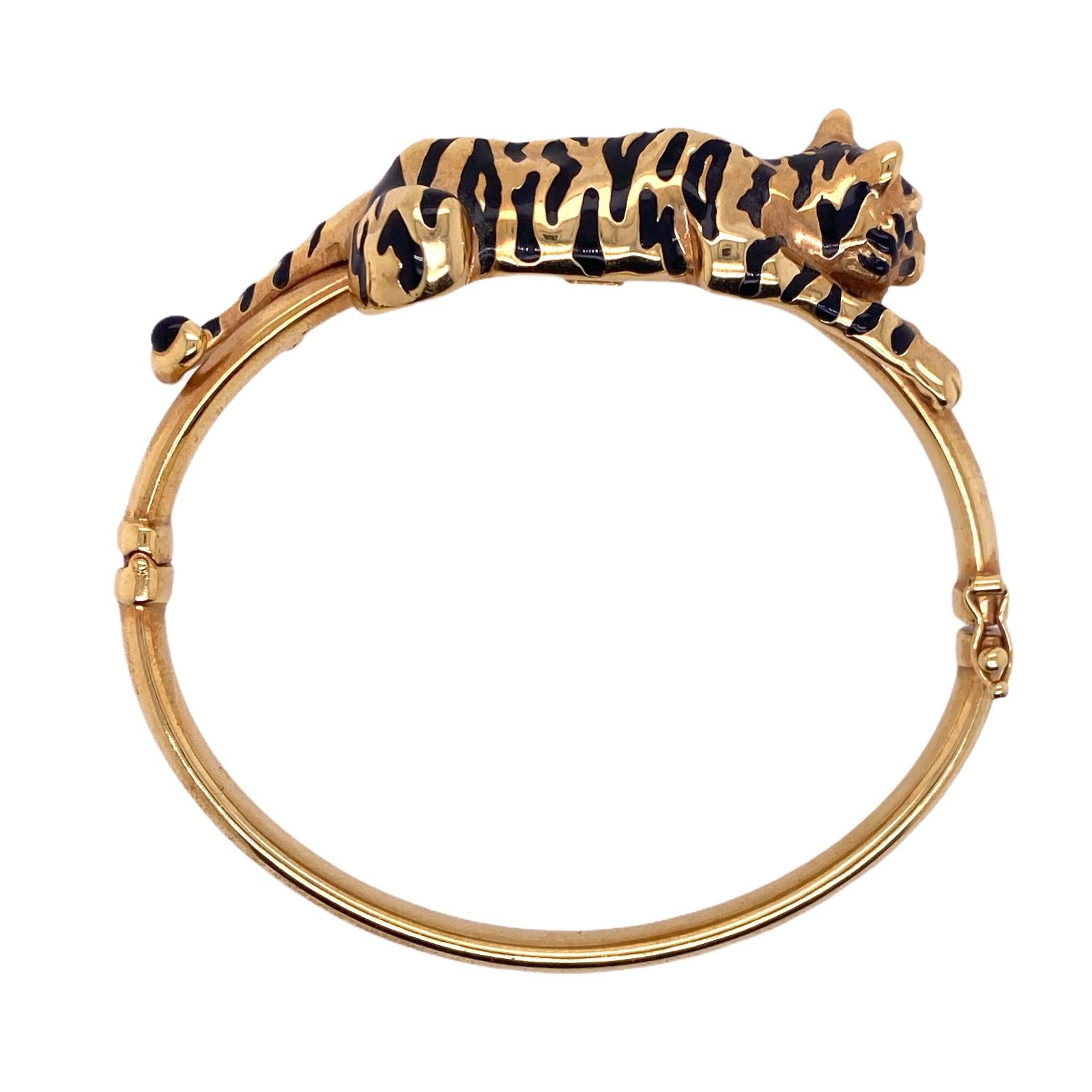 tiger bangle bracelet