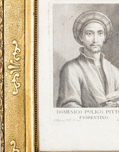 Italian engraving - Domenico Puligo