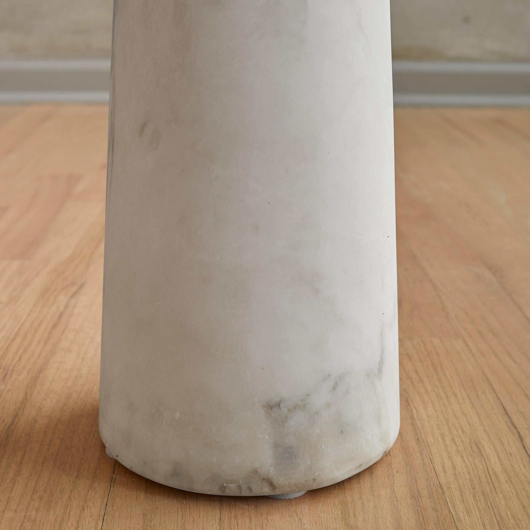 Italienischer 'Eros' Esstisch aus Carrara-Marmor von Angelo Mangiarotti für Skipper im Angebot 5