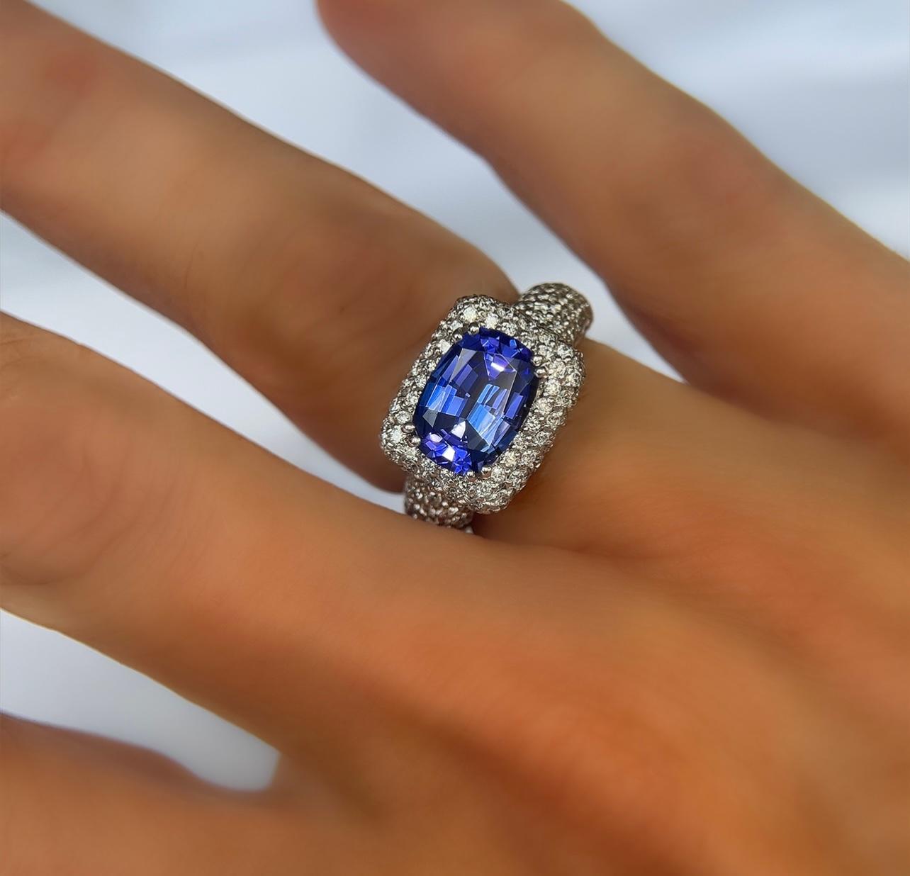 estate tanzanite ring