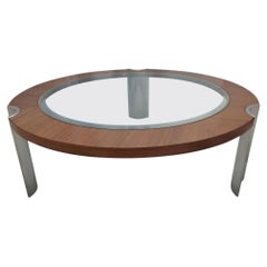 Retro Italian Excelsior Contemporary Modern Coffee Table