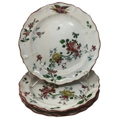 Italian Faience Floral Plates