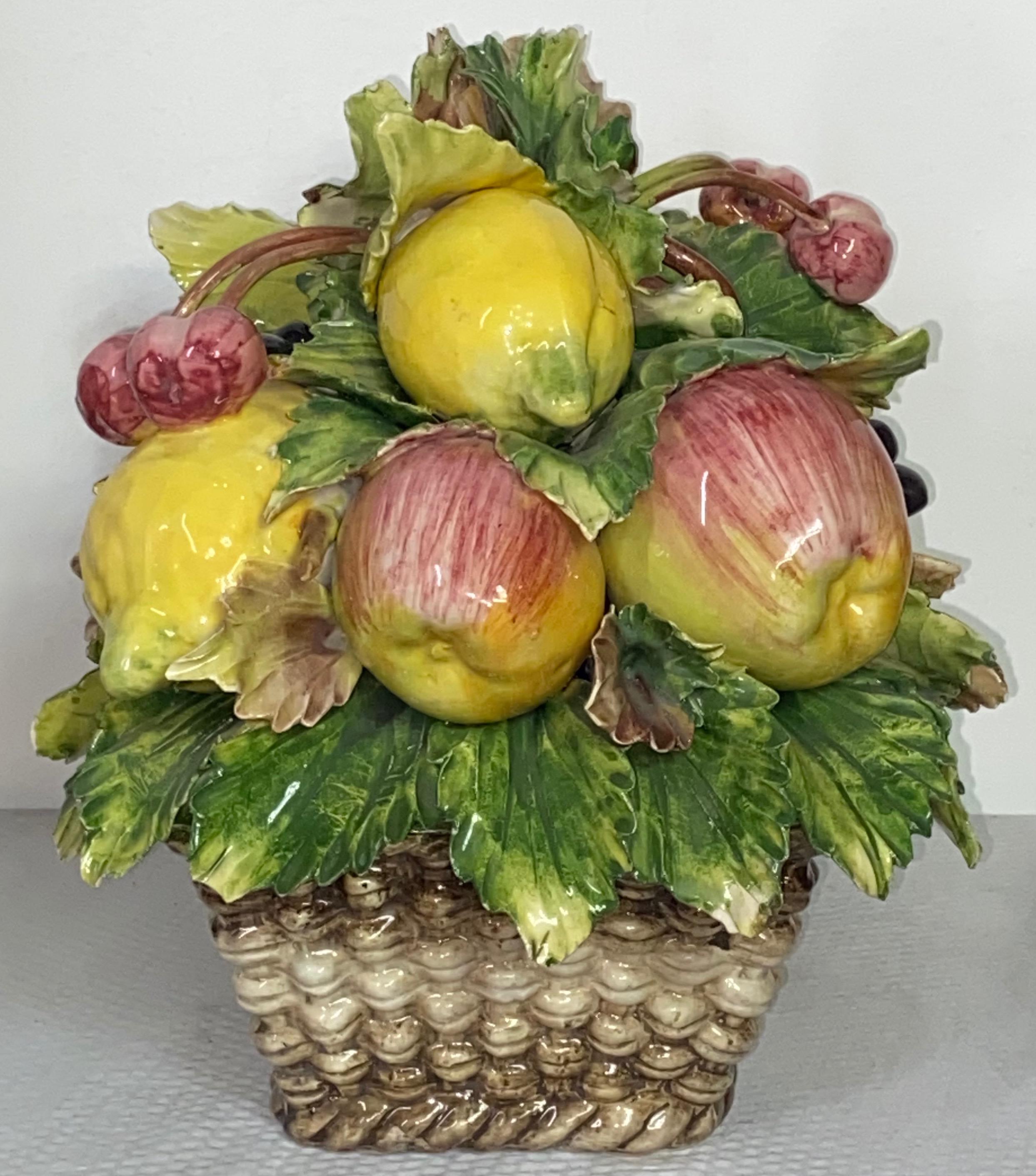 capodimonte fruit basket centerpiece