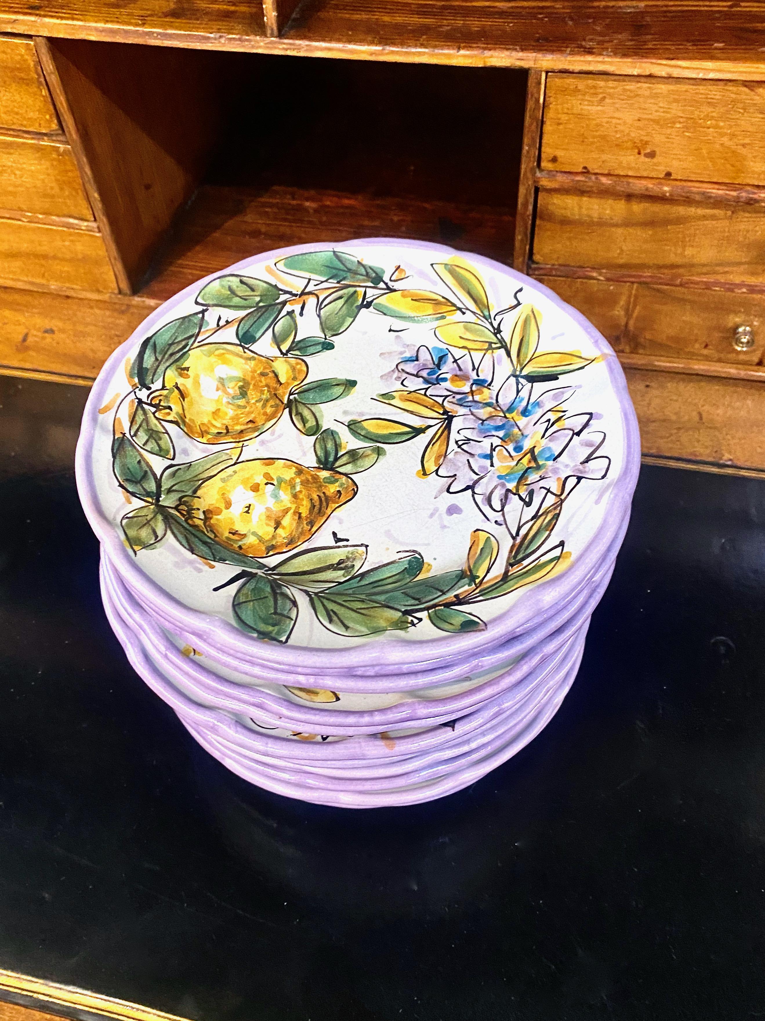 decorative italian plates