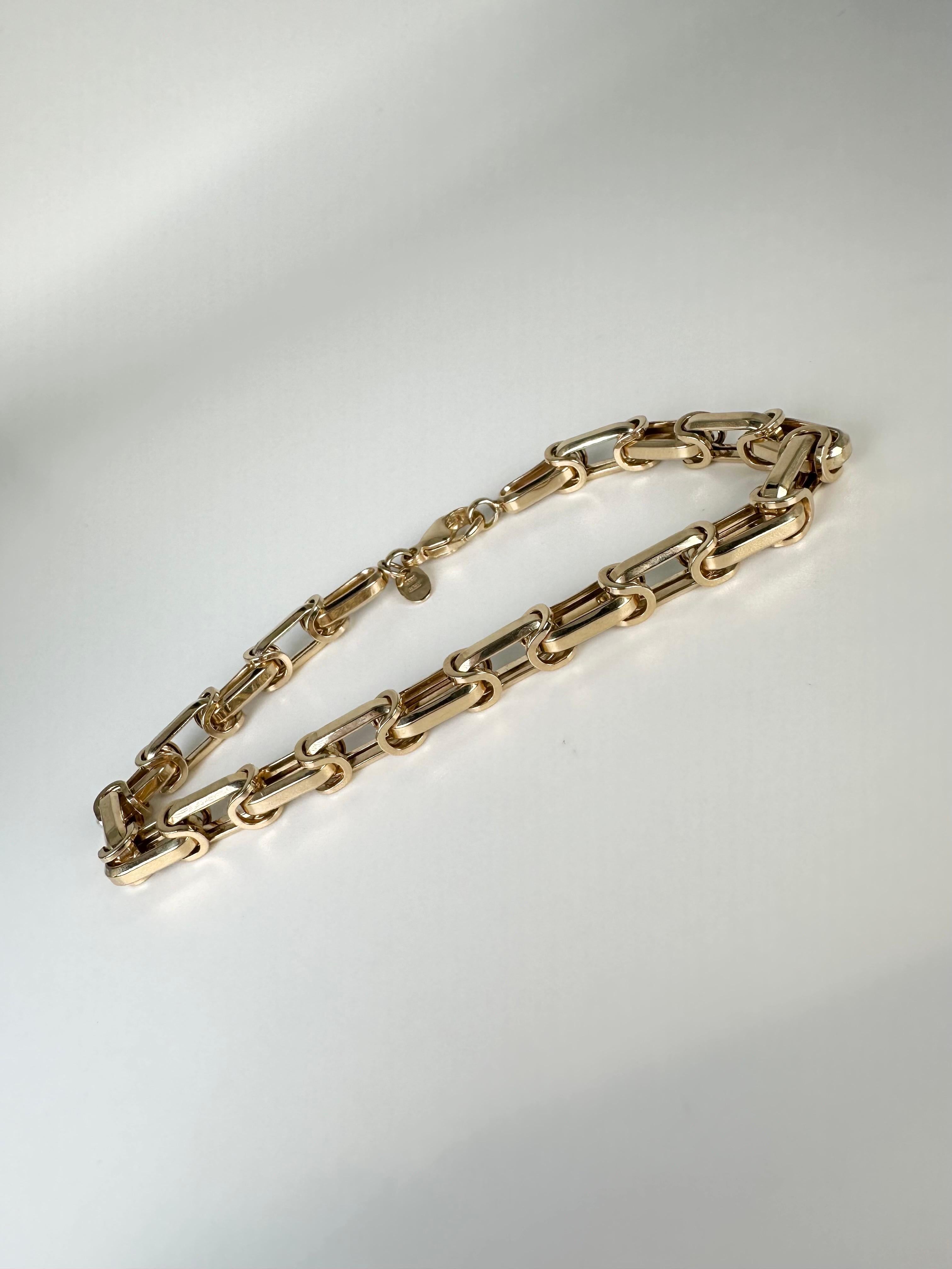 90s link bracelet