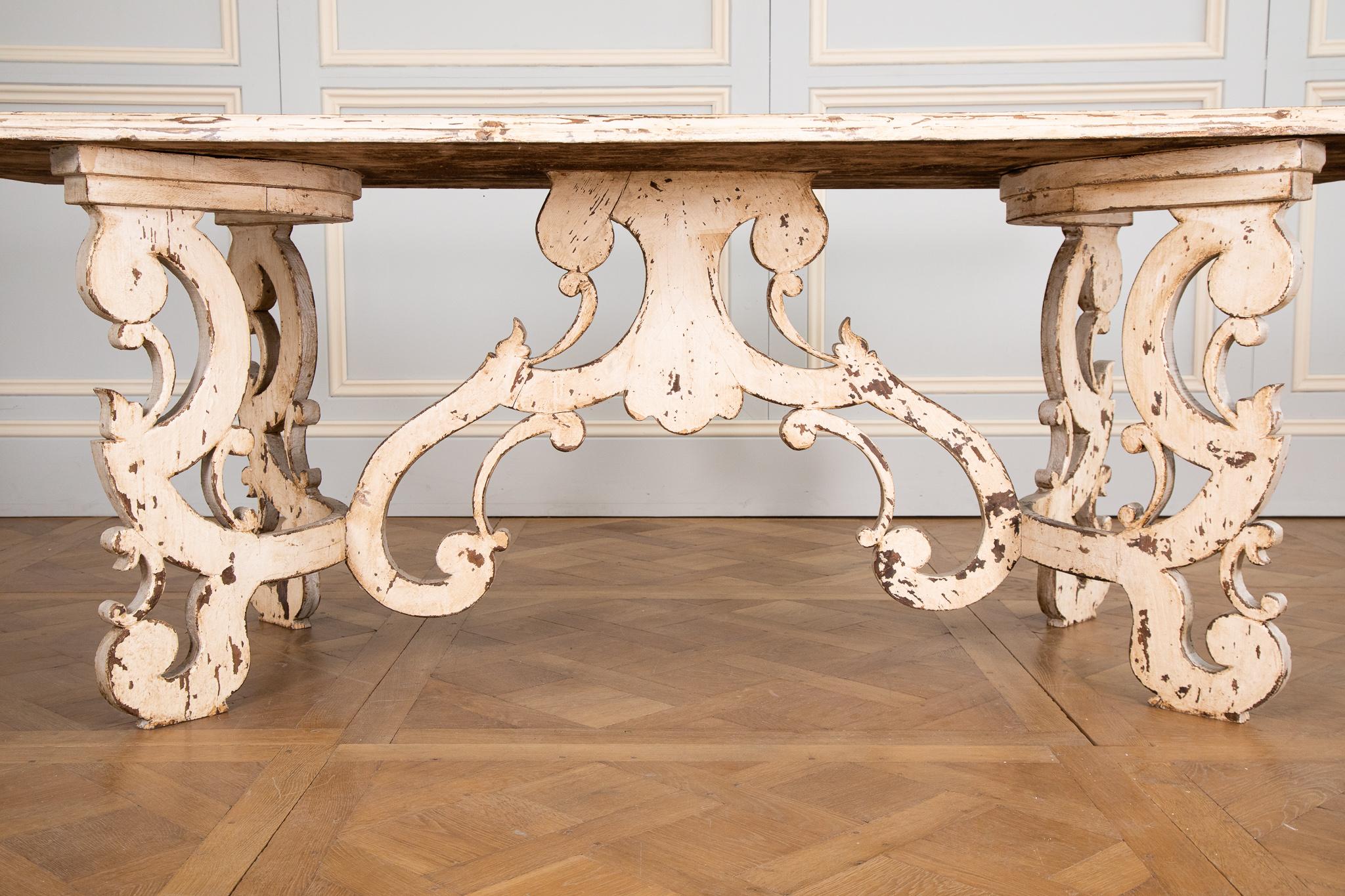 Italian Farmhouse Dining Table 7