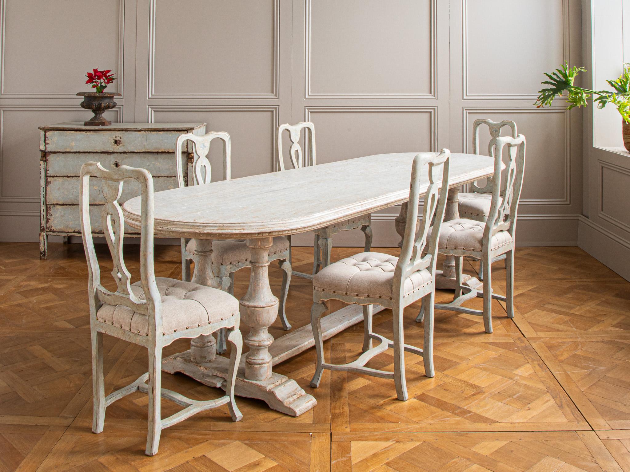 Louis XV Italian Farmhouse Table For Sale