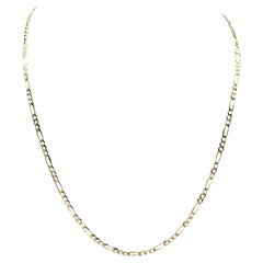 Italian Figaro Chain 14K Yellow Gold 18in 2.4mm 3.6g