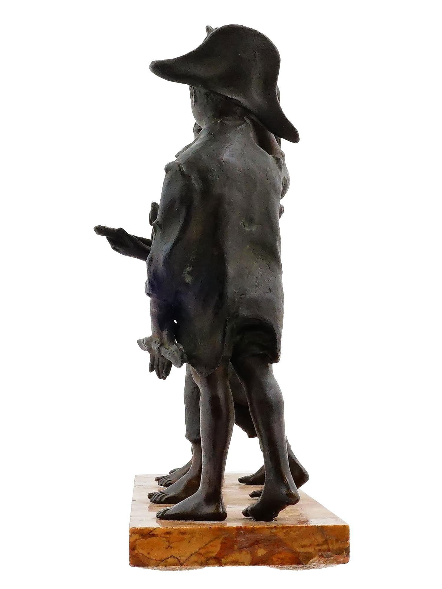 Escultura figurativa italiana de gelatina según Francesco de Matteis Vaciado en venta