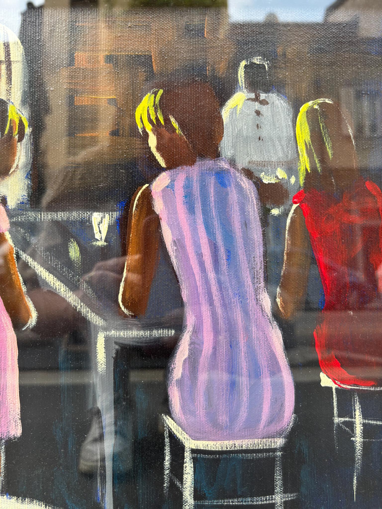 Quadro figurativo italiano su tela di Eliano Fantuzzi, anni '70 In condizioni buone a Milano, MI