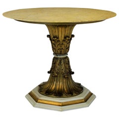 Italian Finely Carved Giltwood Centre Table