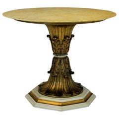 Italian Finely Carved Giltwood Centre Table