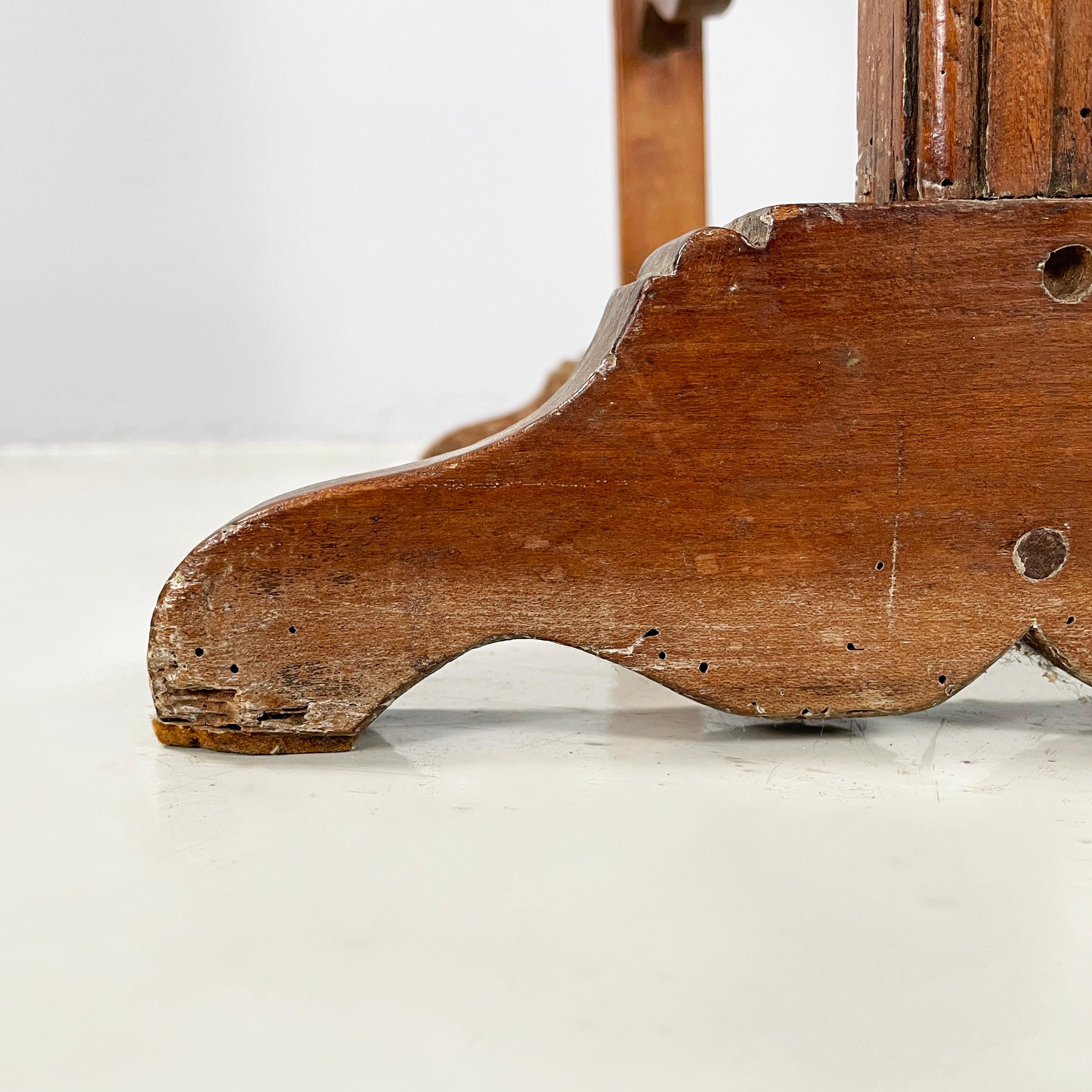 Paravento italiano in tessuto e legno in bianco e nero, inizio 1900 in vendita 13