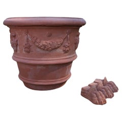 Italian "Firenze" Impruneta Terracotta Pot (40cm)