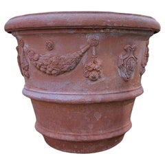 Italian "Firenze" Impruneta Terracotta Pot (50cm)
