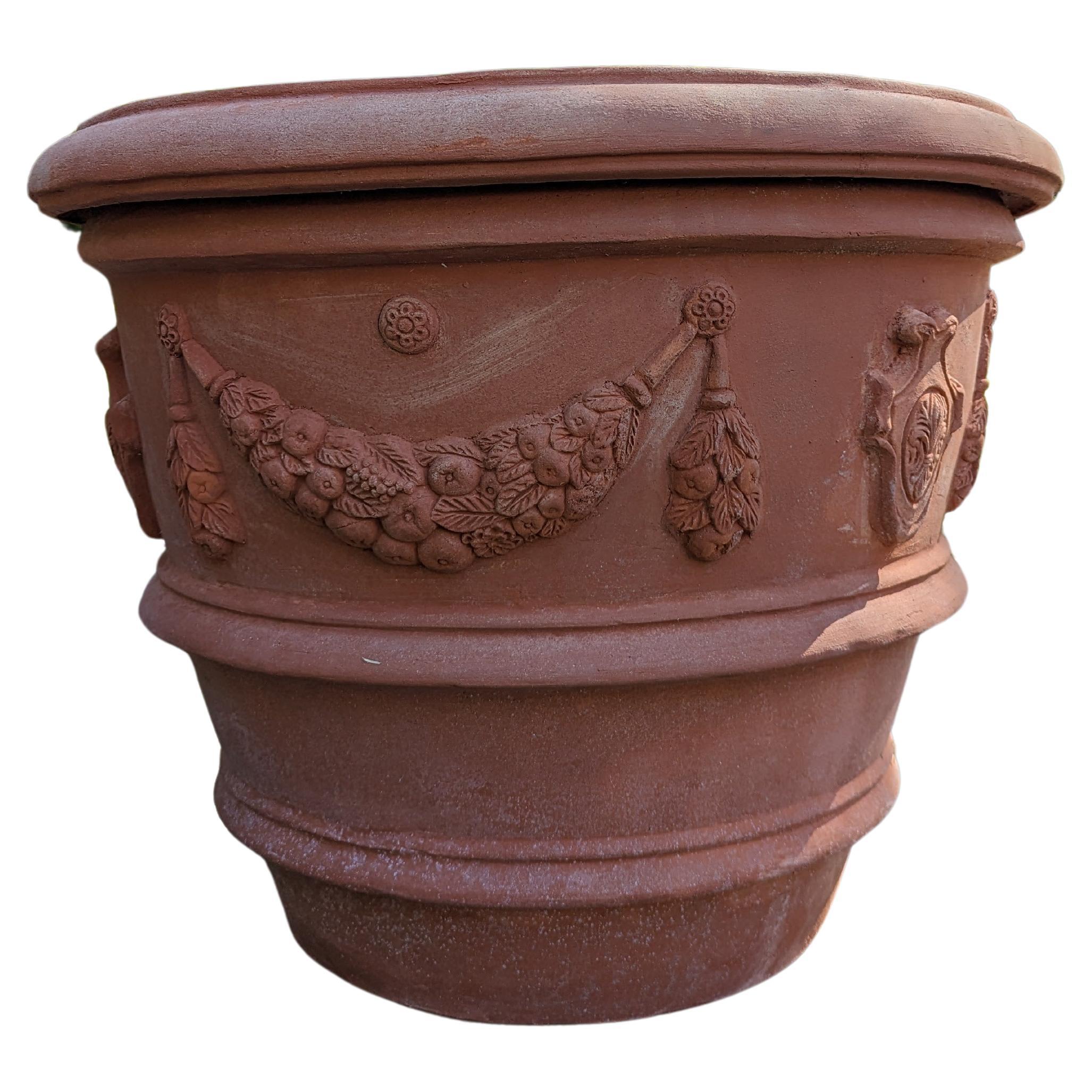 Italian "Firenze" Impruneta Terracotta Pot (70cm)