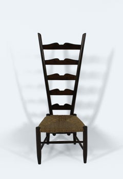 Italian Fireplace Chair by Gio Ponti for Casa e Giardino