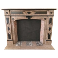 Italian Fireplace, Late 19th Century