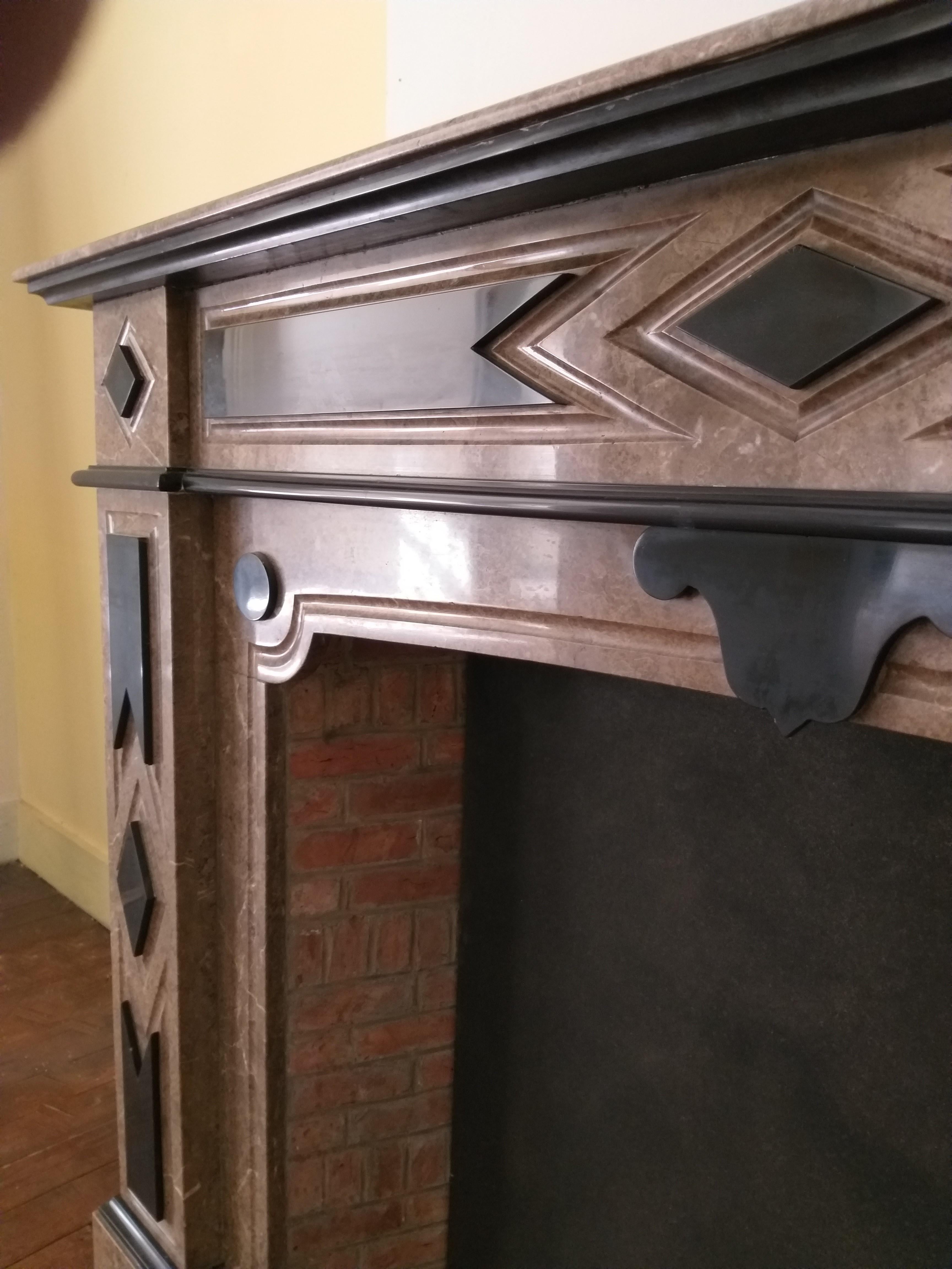 Other Italian Fireplace, Late 19th Century For Sale
