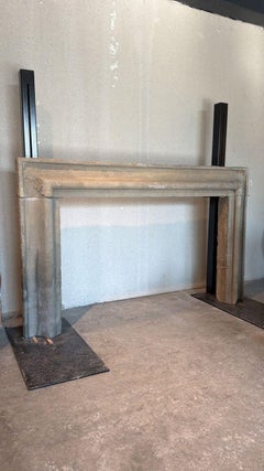 Italian Fireplace Mantel in 'Pietra Serena'
