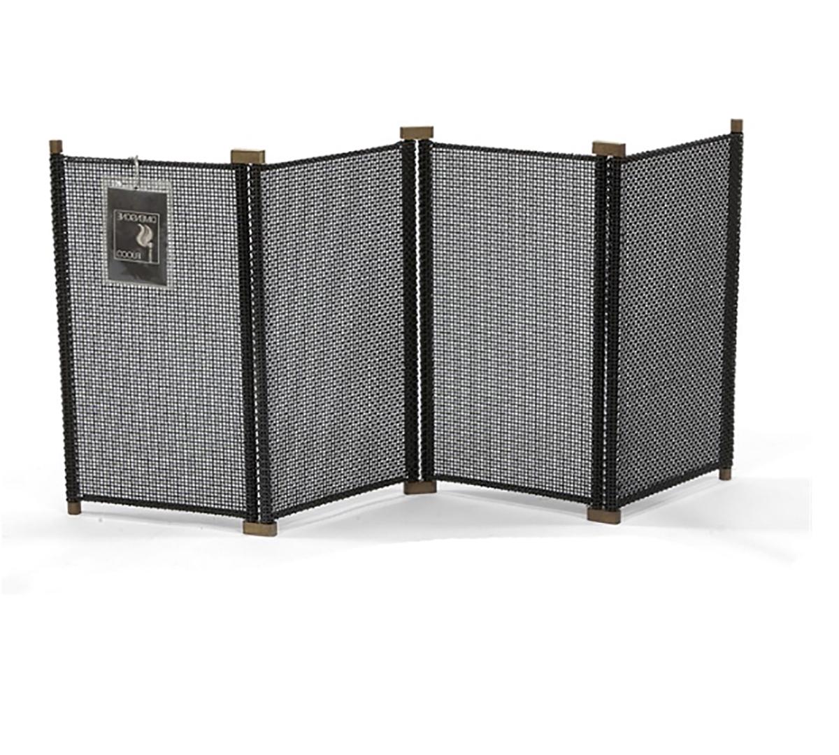 Italian Fireplace Screen by Tobia & Afra Scarpa, 1970s In Excellent Condition In Naples, IT