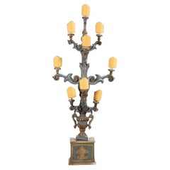 Italian Flat Back Candelabra - Circa 1700