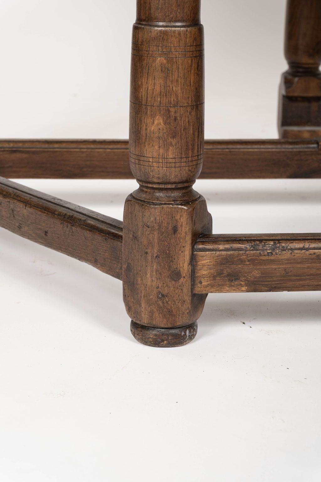 French Provincial Italian Flip Top Marquetry Table For Sale