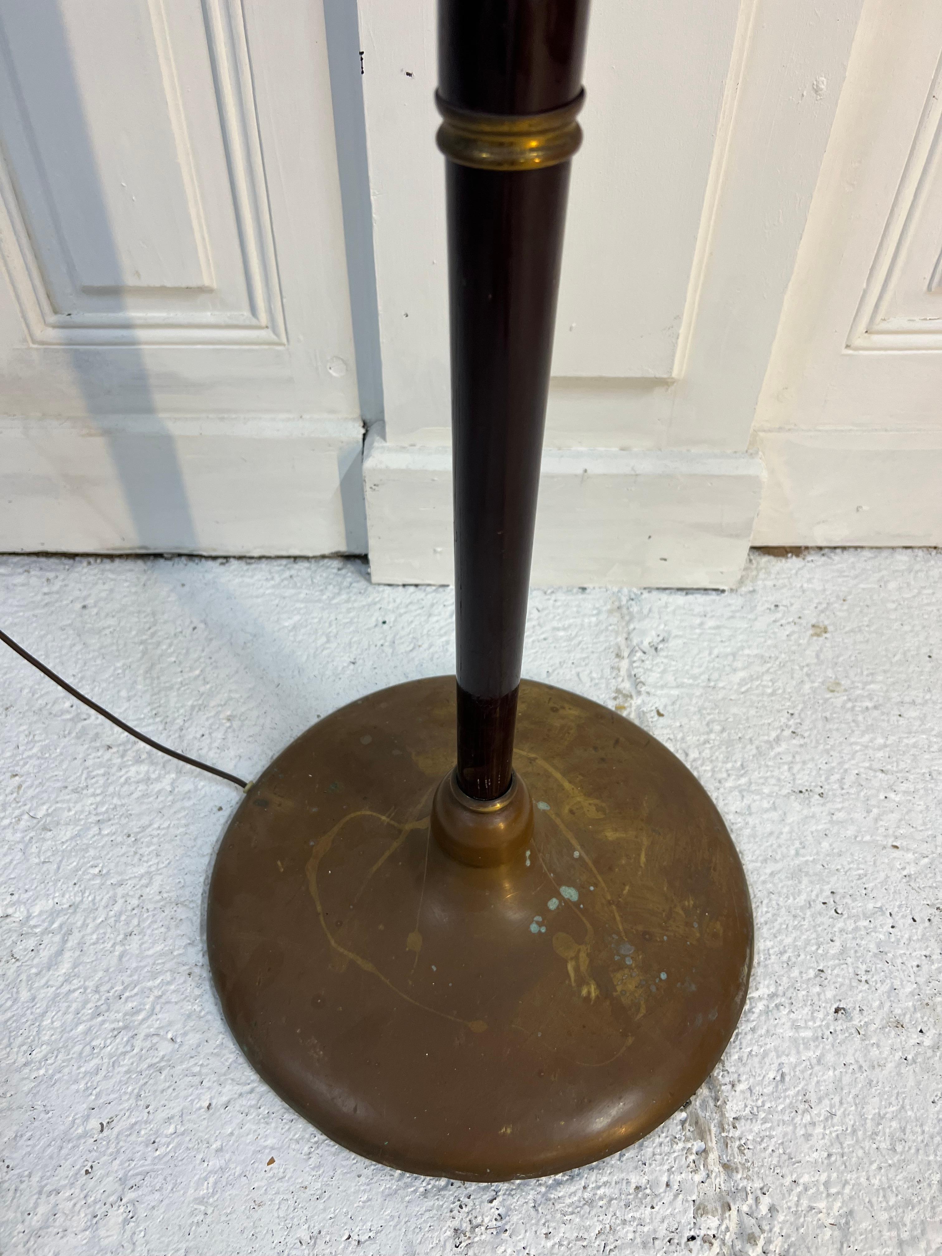 Italian Floor Lamp, 1950s In Good Condition For Sale In PÉZENAS, FR