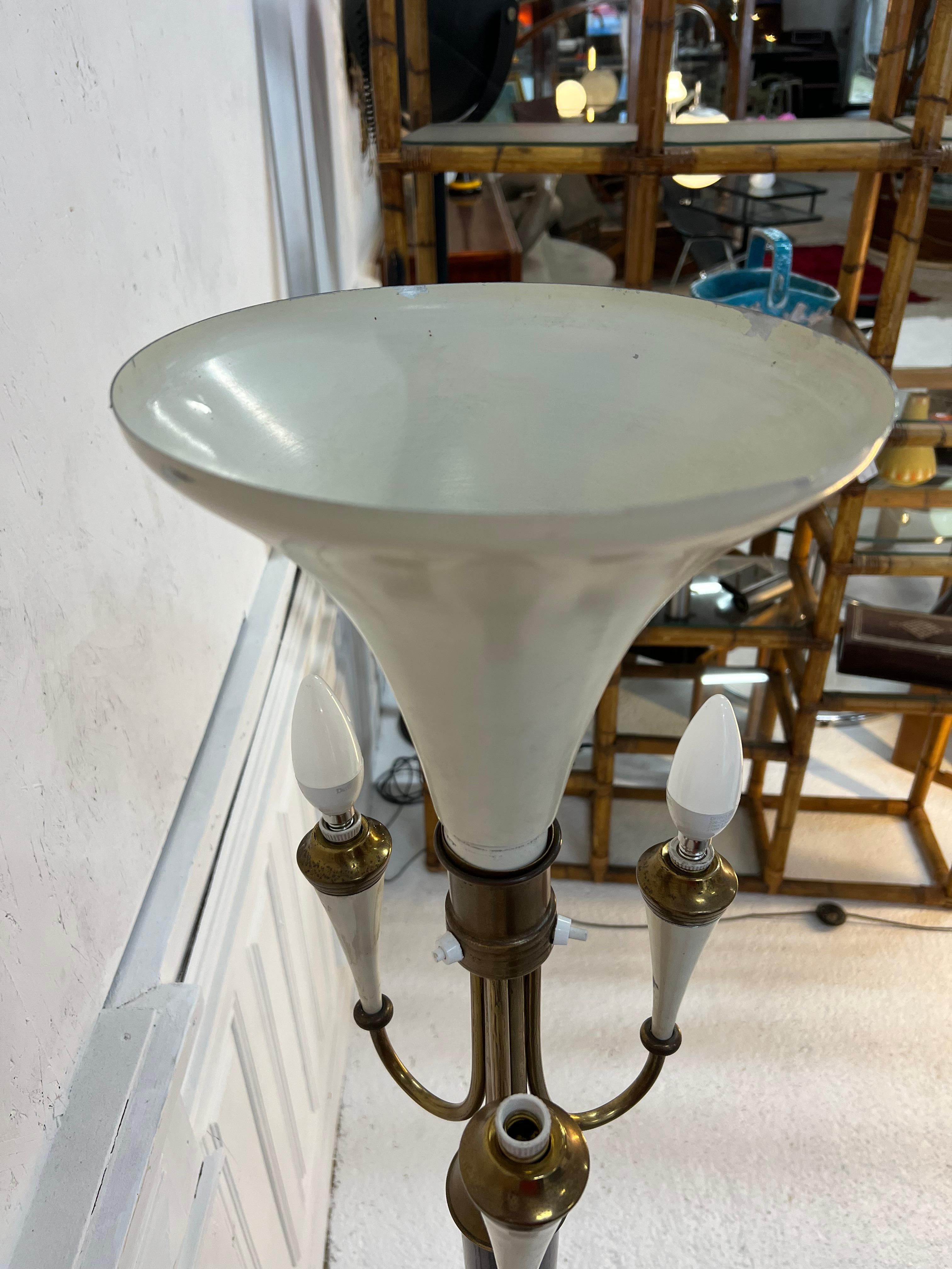 Italian Floor Lamp, 1950s For Sale 3