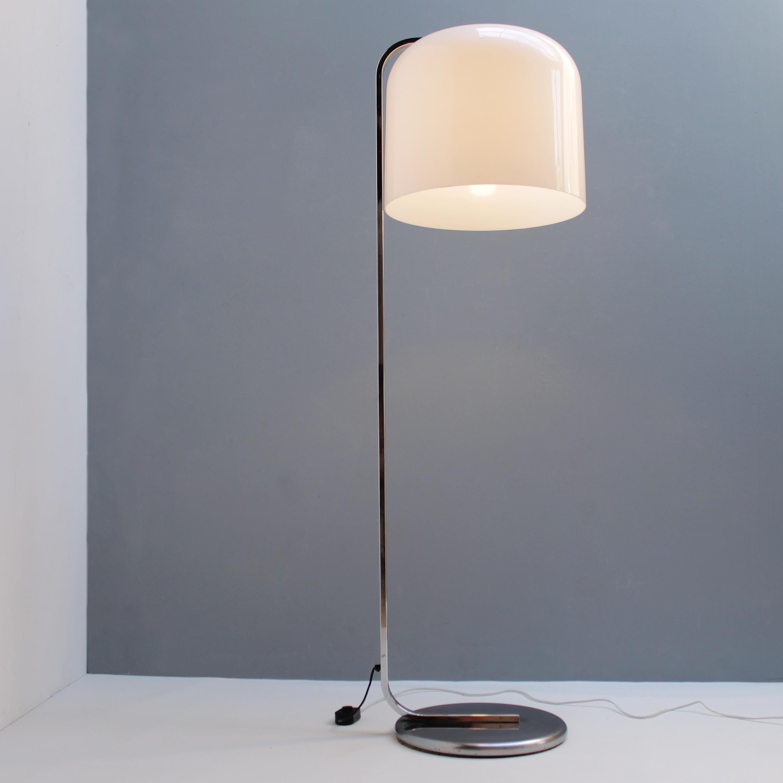 Mid-Century Modern Italian Floor Lamp 'Alvise' by Luigi Massoni for Guzzini