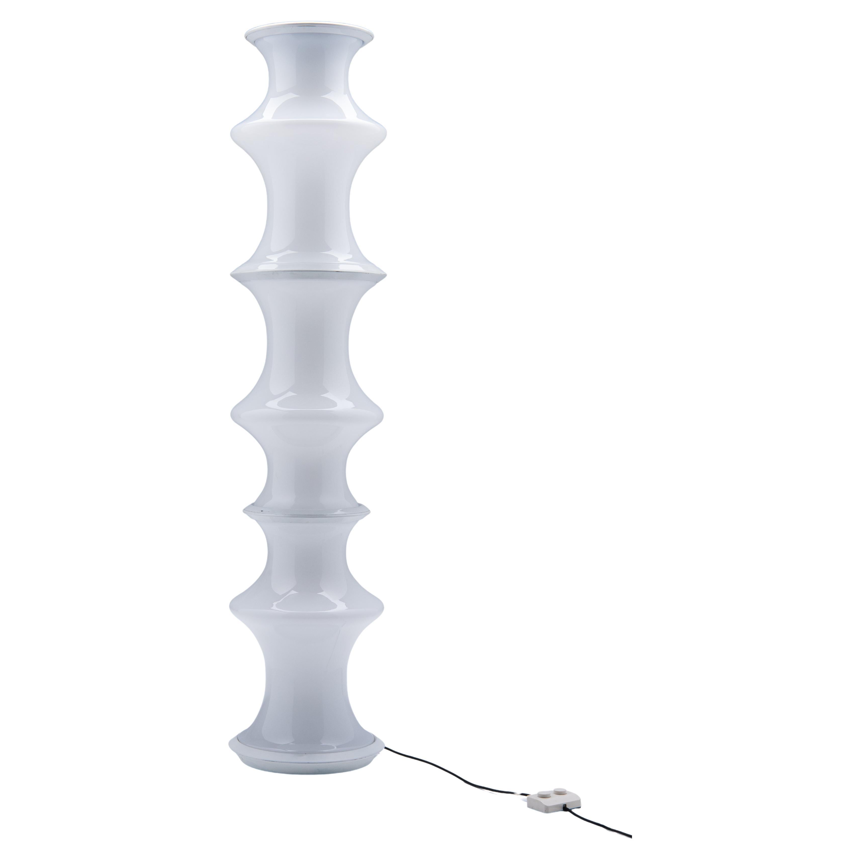 Italian Floor Lamp - Bamboo - Enrico Tronconi