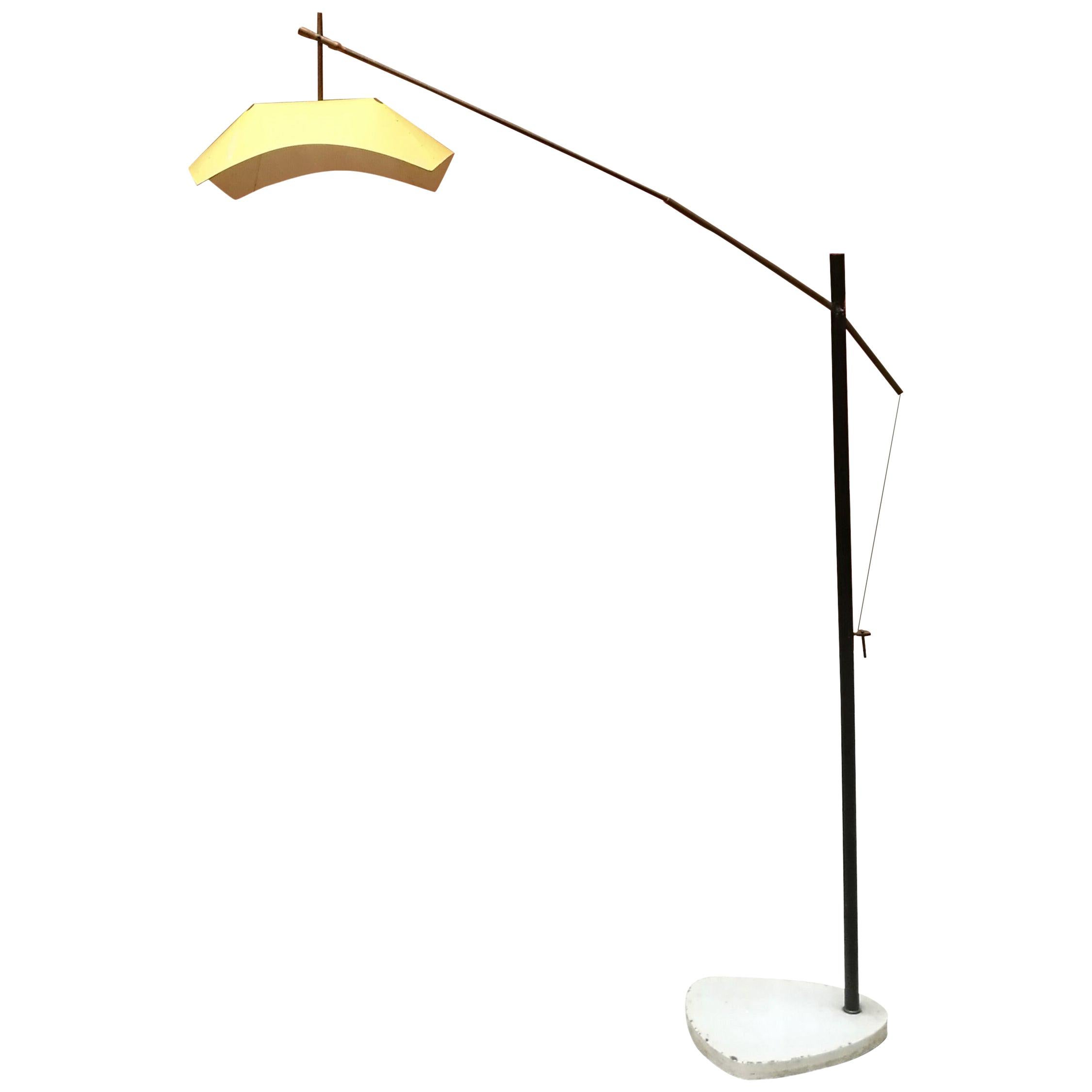 Italian Floor Lamp by Angelo Lelii for Arredoluce, from 1950s