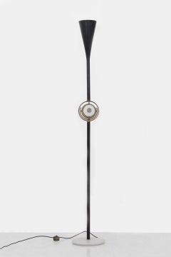 Lámpara de pie italiana de Angelo Lelli