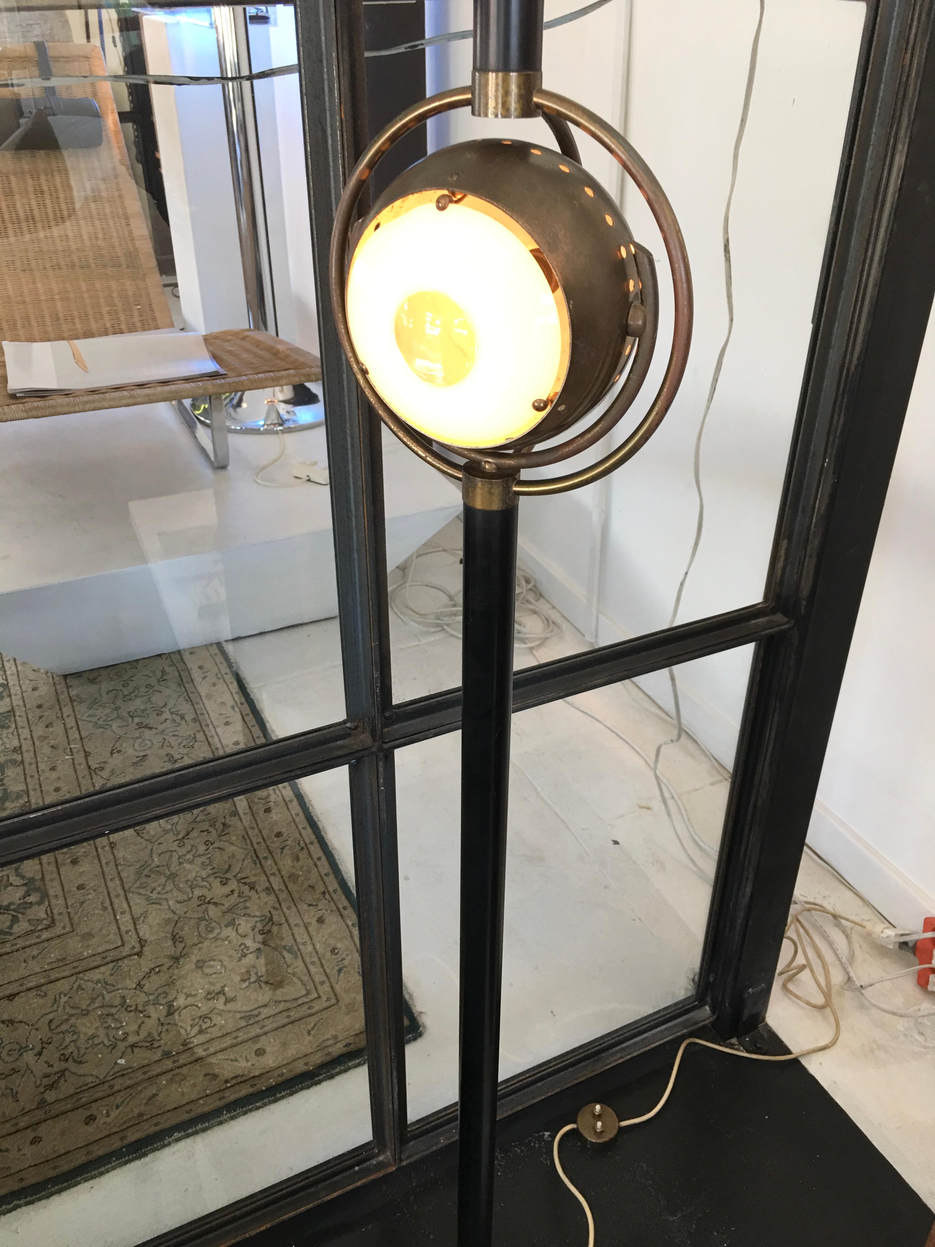 Mid-Century Modern Italian Floor Lamp by Angelo Lelli For Sale